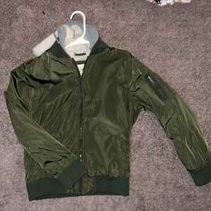 Hollister Sherpa Bomber Jacket